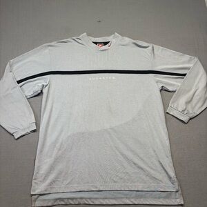 VTG Nike Ohio State Buckeyes Shirt Mens LG Dri-Fit Long Sleeve V Neck Athletic